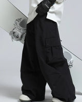 Men’s Baggy Cargo Pants with Elasticated Waistband-Pants for Men-CaldwellVoss