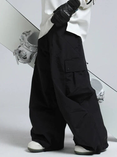 Men’s Baggy Cargo Pants with Elasticated Waistband-Pants for Men-CaldwellVoss