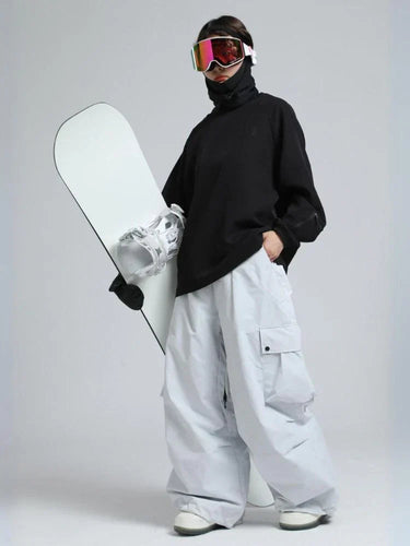 Men’s Baggy Cargo Pants with Elasticated Waistband-Pants for Men-CaldwellVoss