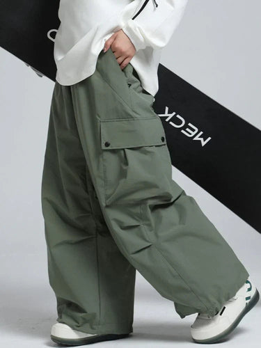 Men’s Baggy Cargo Pants with Elasticated Waistband-Pants for Men-CaldwellVoss