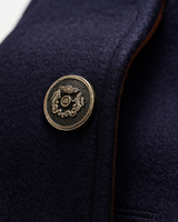 Men’s Blend Overcoat with Quilted Lining and Stand Collar-Coats for men-CaldwellVoss