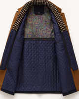 Men’s Blend Overcoat with Quilted Lining and Stand Collar-Coats for men-CaldwellVoss