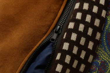 Men’s Blend Overcoat with Quilted Lining and Stand Collar-Coats for men-CaldwellVoss