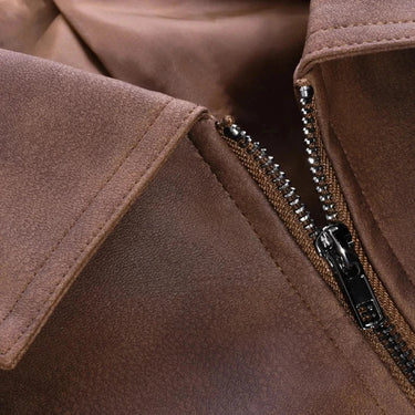 Men’s Collared Zip-Front Jacket-Jackets for men-CaldwellVoss
