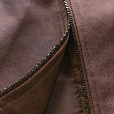 Men’s Collared Zip-Front Jacket-Jackets for men-CaldwellVoss