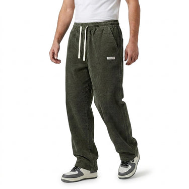 Men’s Corduroy Drawstring Pants-Pants for men-CaldwellVoss