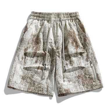 Men’s Drawstring Shorts with Zippered Pocket-Shorts for men-CaldwellVoss