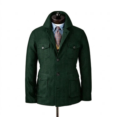 Men’s Field Jacket with Four Flap Pockets-Jackets for men-CaldwellVoss