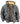 Men's Hooded Jacket with Geometric Pattern-Jackets for men-CaldwellVoss