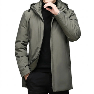 Men’s Hooded Zip-Front Jacket-Jackets for men-CaldwellVoss