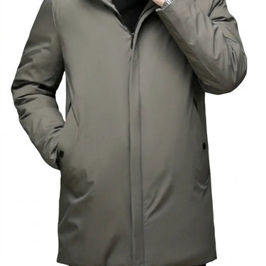 Men’s Hooded Zip-Front Jacket-Jackets for men-CaldwellVoss