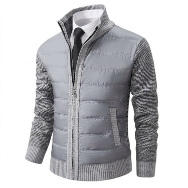 Men’s Hybrid Knit and Padded Jacket-Jackets for men-CaldwellVoss
