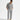 Men's Linen Shirt and Pants Matching Set Grey