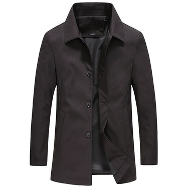 Men’s Long Button-Front Jacket-Jackets for men-CaldwellVoss