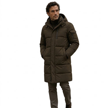 Men’s Longline Puffer Coat with Hood-Coats for men-CaldwellVoss