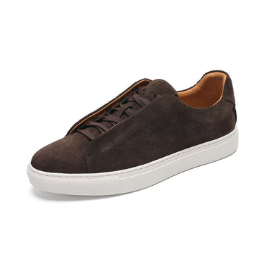 Men’s Low Top Suede Sneakers-Footwear for men-CaldwellVoss