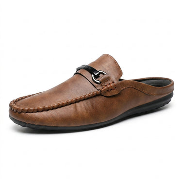 Men’s Mules with Metal Bit Detail-Footwear for men-CaldwellVoss