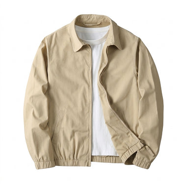 Men’s Point Collar Zip Up Jacket-Jackets for men-CaldwellVoss