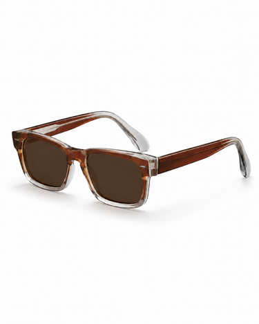 Men’s Rectangle Rimless Sunglasses with Straight Temples-Glasses for men-CaldwellVoss