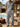 Men’s Short Sleeve Shirt and Wide Leg Pants Dark Grey
