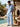 Men’s Short Sleeve Shirt and Wide Leg Pants Light Blue