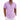 Men's Short Sleeve Textured Linen Shirt Purple