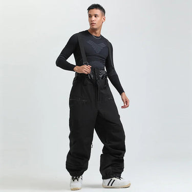 Men’s Ski Pants with Suspenders and Zip Fly-Pants for Men-CaldwellVoss