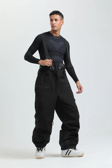 Men’s Ski Pants with Suspenders and Zip Fly-Pants for Men-CaldwellVoss