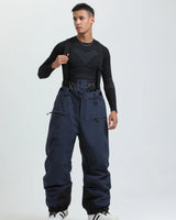 Men’s Ski Pants with Suspenders and Zip Fly-Pants for Men-CaldwellVoss