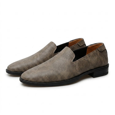 Men’s Slip-On Loafers with Textured Finish-Footwear for men-CaldwellVoss