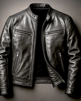 Men’s Stand Collar Zip-Up Jacket-Jackets for men-CaldwellVoss