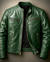 Men’s Stand Collar Zip-Up Jacket-Jackets for men-CaldwellVoss