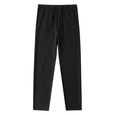 Men's Straight Leg Linen Pants-Pants for Men-CaldwellVoss