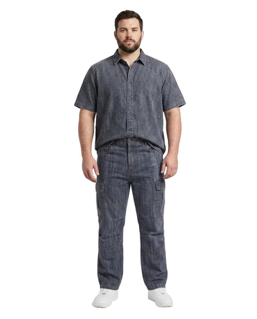 Men's Straight-Leg Multi-Pocket Cargo Pants-Pants for Men-CaldwellVoss