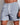 Men’s Striped Drawstring Swim Shorts Gray
