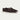 Men's Suede Moc-Toe Slip-On Loafers Dark Brown