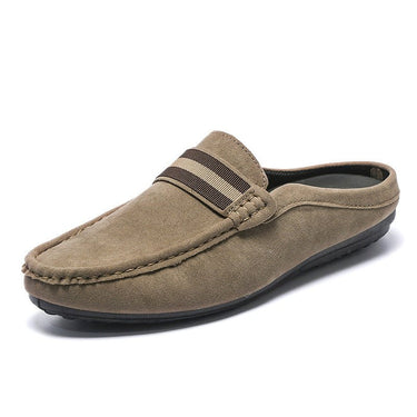 Men’s Suede Moccasin Slip-on Loafers-Footwear for men-CaldwellVoss