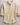 Men's Textured Mandarin Collar Shirt Khaki