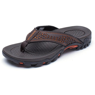 Men's Thong Sandals with Perforated Strap-Footwear for men-CaldwellVoss