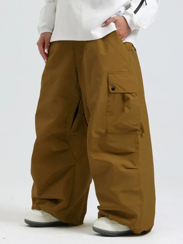 Men’s Wide Leg Cargo Pants with Adjustable Waist-Pants for Men-CaldwellVoss