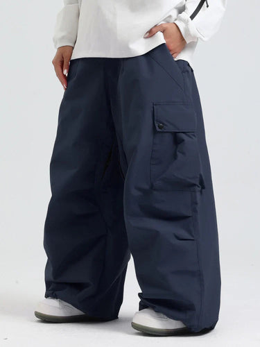 Men’s Wide Leg Cargo Pants with Adjustable Waist-Pants for Men-CaldwellVoss