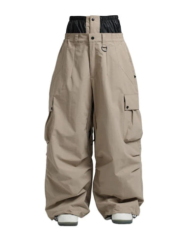 Men’s Wide Leg Cargo Pants with Adjustable Waist-Pants for Men-CaldwellVoss