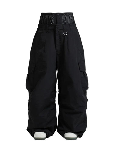 Men’s Wide Leg Cargo Pants with Adjustable Waist-Pants for Men-CaldwellVoss