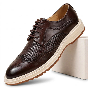 Men’s Wingtip Lace-Up Brogue Shoes-Footwear for men-CaldwellVoss