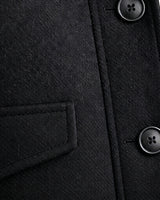 Men’s Wool Blend Overcoat with Inner Zip Layer-Jackets for men-CaldwellVoss