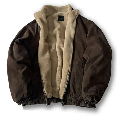 Men’s Zip-Up Bomber Jacket with Stand Collar-Jackets & Coats for men-CaldwellVoss