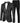Patterned Men's Suit with Blazer and Trousers-Sets for Men-CaldwellVoss