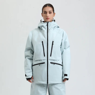 Unisex Hooded Jacket with Multiple Zip Pockets-unisex jacket-CaldwellVoss