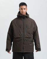 Unisex Hooded Jacket with Multiple Zip Pockets-unisex jacket-CaldwellVoss