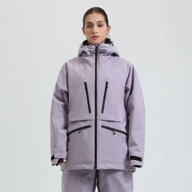 Unisex Hooded Jacket with Multiple Zip Pockets-unisex jacket-CaldwellVoss